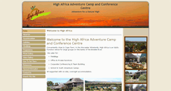 Desktop Screenshot of highafrica.com